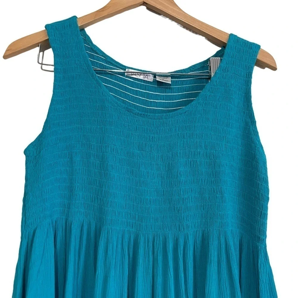 Vasna smocked mini dress - Picture 2 of 4